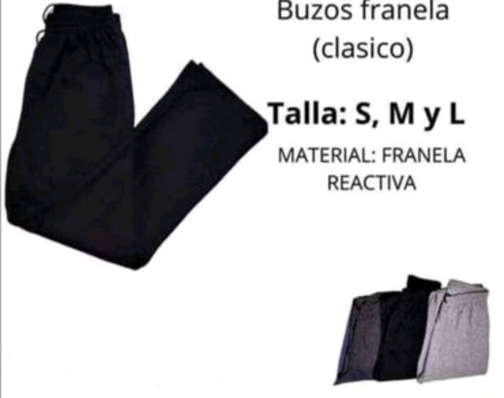 Franela reactiva buzos store