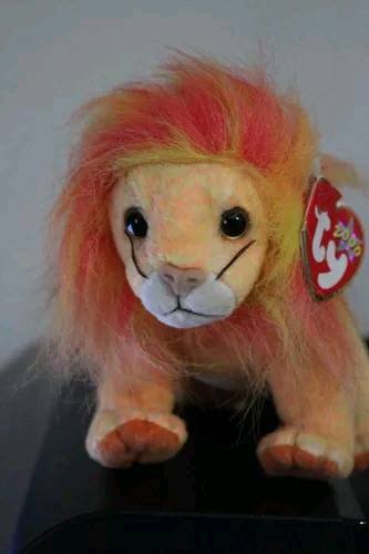 Peluches ty leon clearance