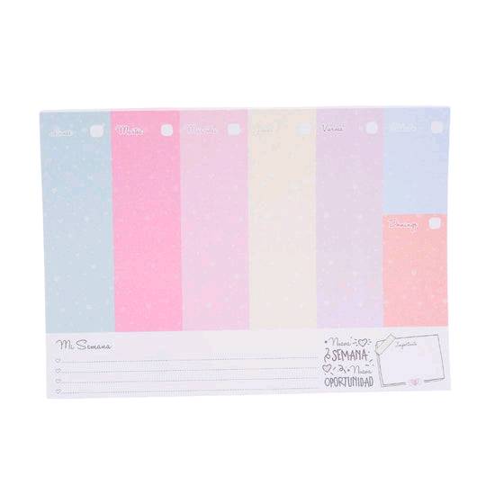 Planner Semanal Rainbow en San Luis