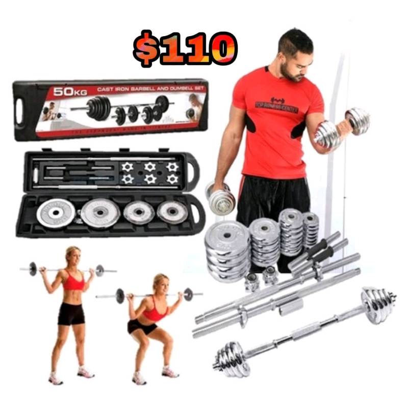 Mancuernas de deals 50 kg
