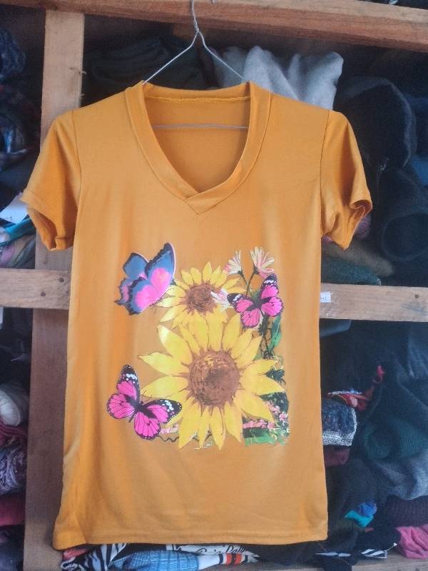 Blusa hotsell de girasol