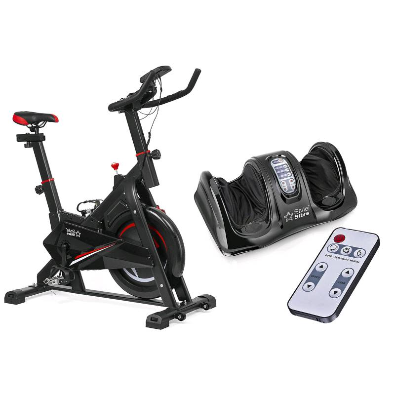 Bicicleta estatica hotsell pies