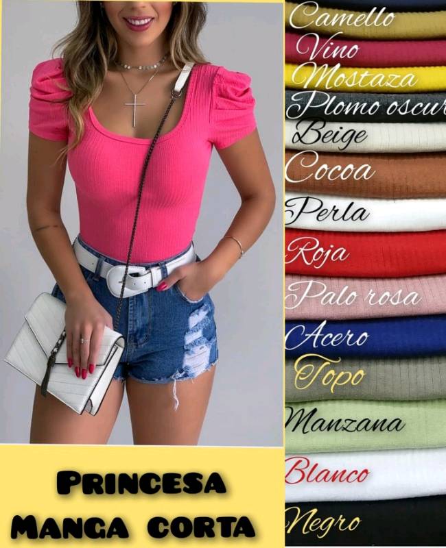 Polo manga princesa deals