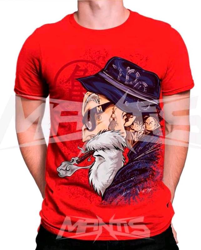 Polos estampados de goku 2025