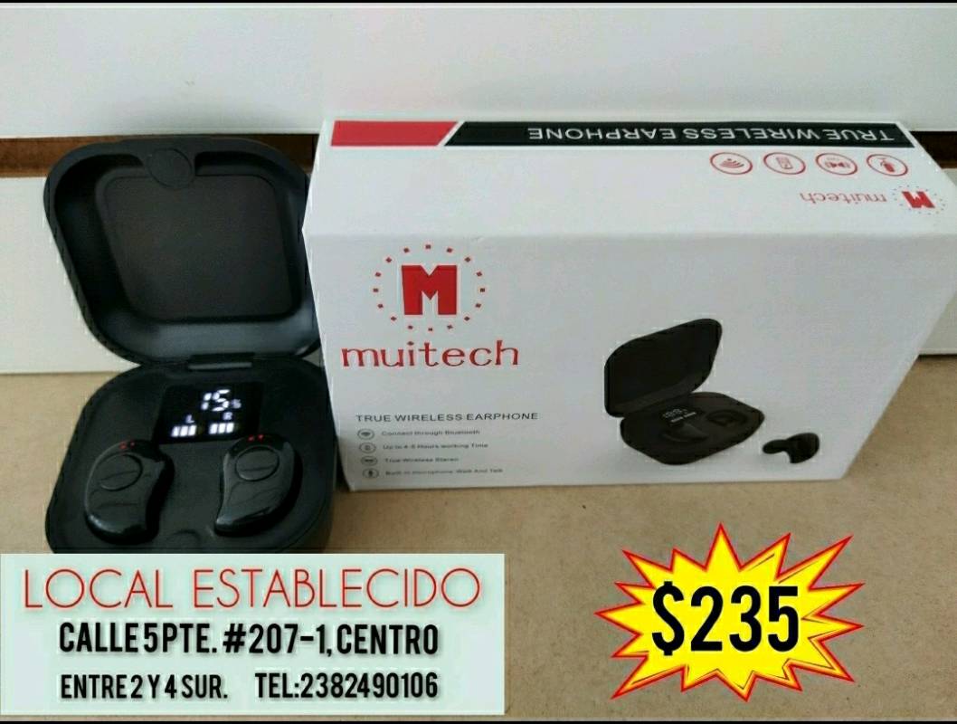 Audifonos Bluetooth Muitech