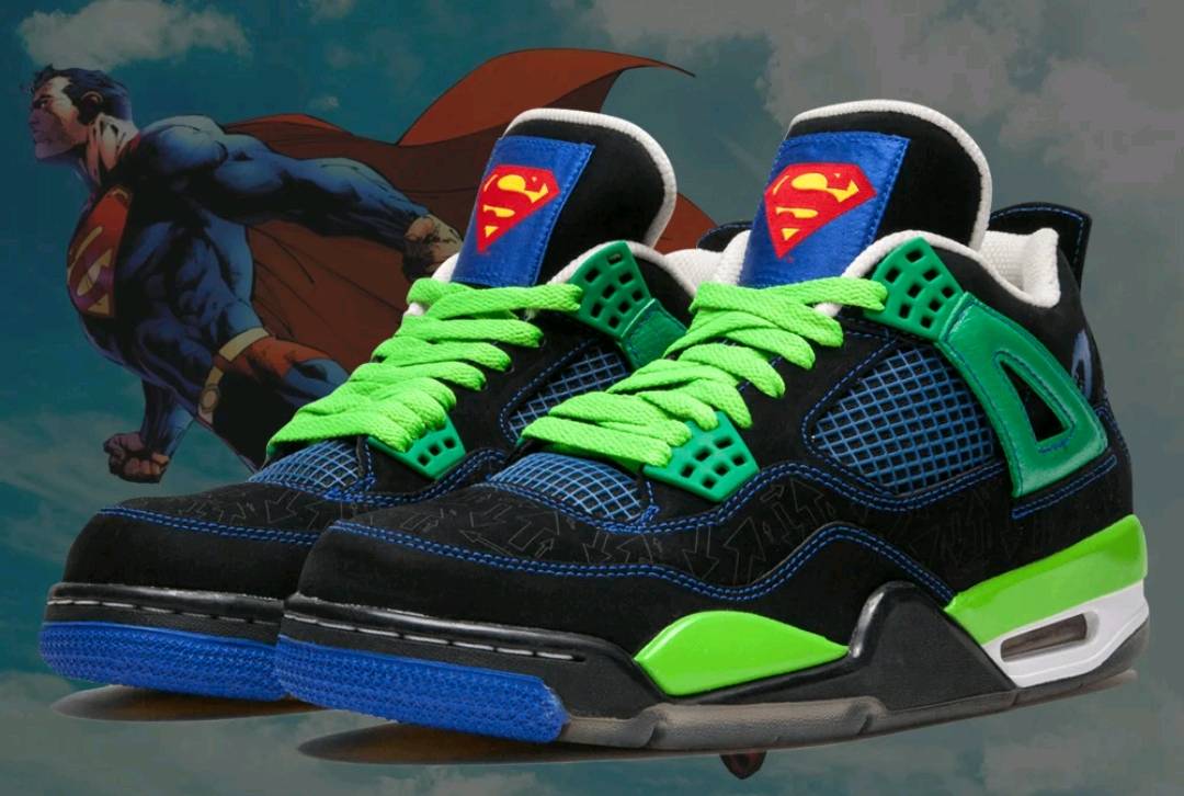 Jordan retro 4 superman discount