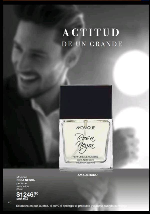 Perfume de hombre rosa negra outlet