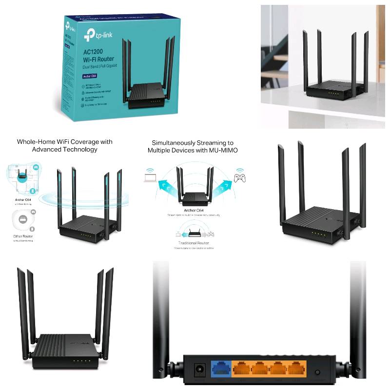 Router Tplink Archer C64 en Punto fijo