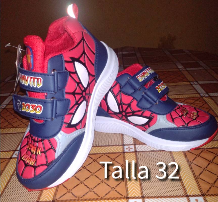 Zapatillas niño hombre araña sales
