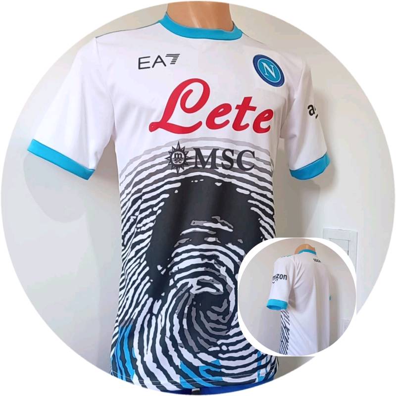 Camiseta napoli homenaje 2025 maradona