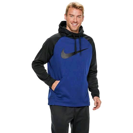 Polera nike azul hotsell