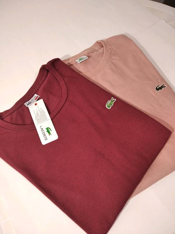 Remeras lisas 2025 lacoste