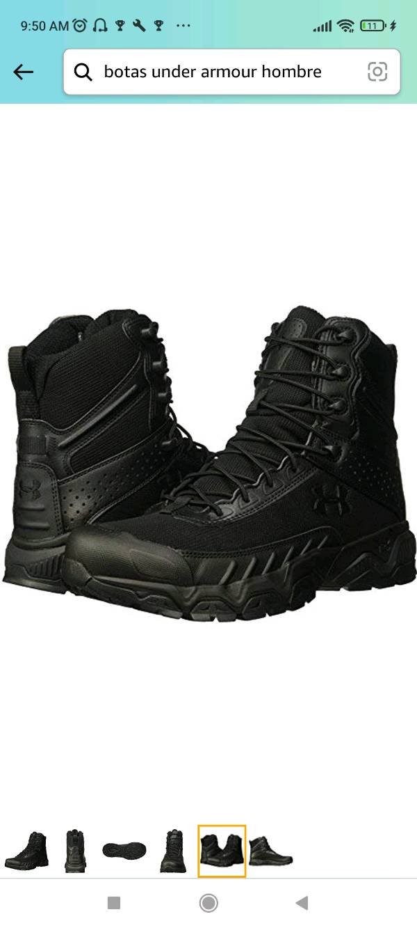 Botas under armour 2025 hombre