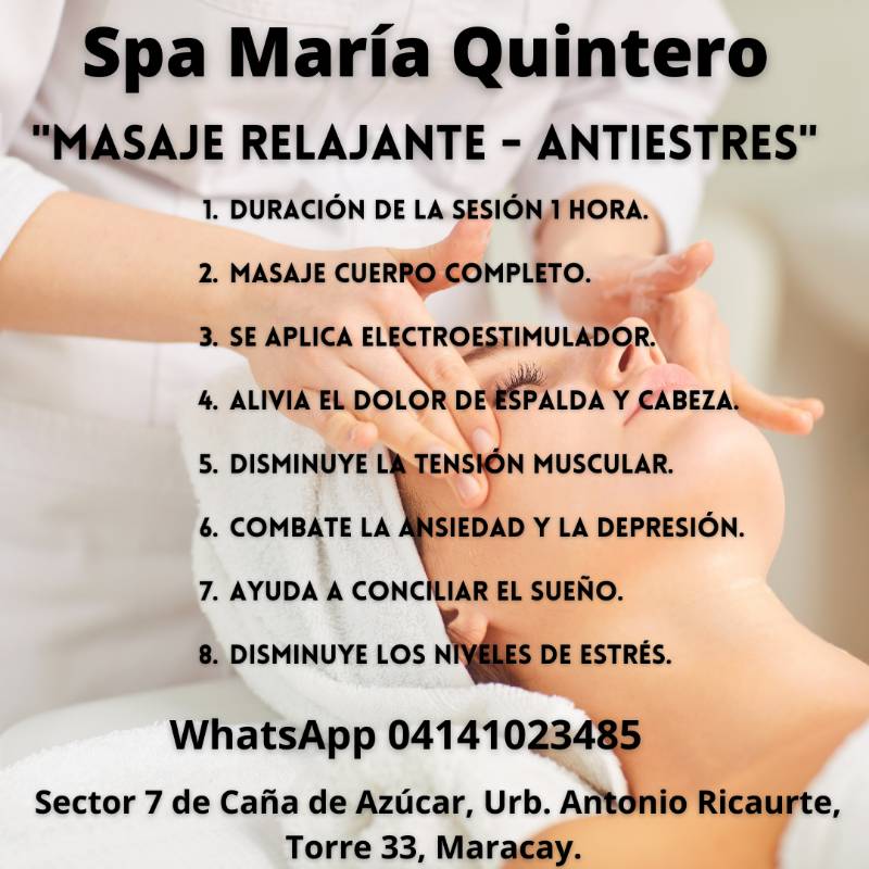 Precio masaje online relajante