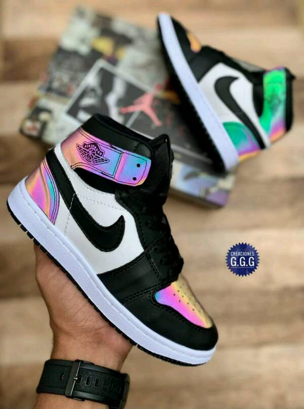 Tenis jordan reflectivo shop