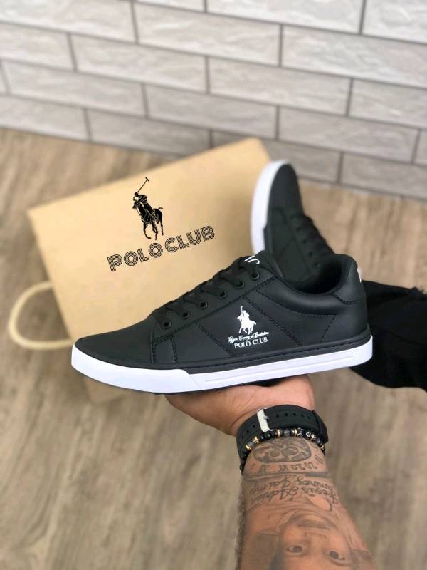 Zapatillas polo black 2025 horse