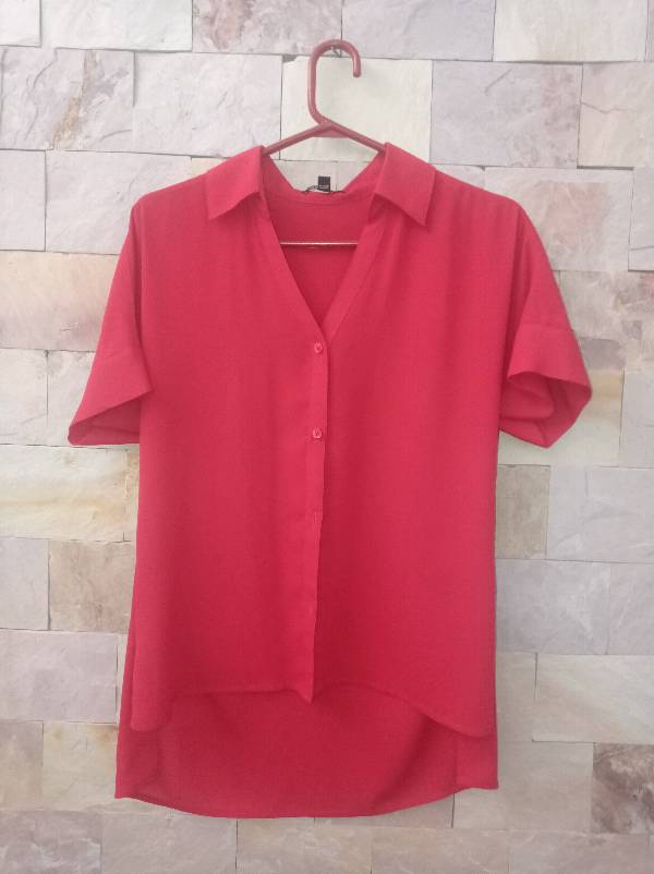 Blusa roja best sale cola de pato
