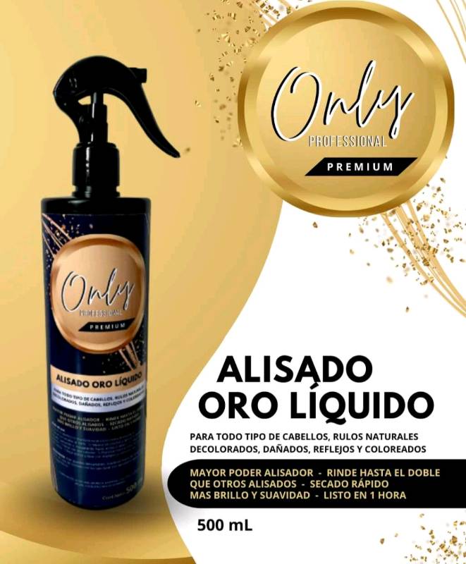 Alisado oro líquido sale beneficios