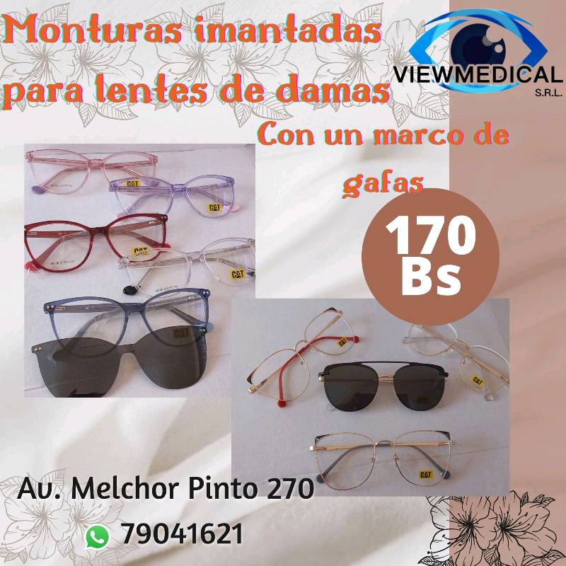 Monturas de hotsell gafas imantadas